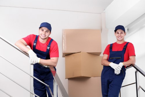 Furniture collection and loading for Poplar customers