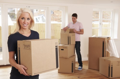 Secure payment area for Man With Van Poplar customers