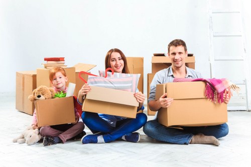 Man and van removals service for a move in Poplar