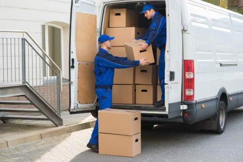 Moving home support in Poplar with local removal team and boxes