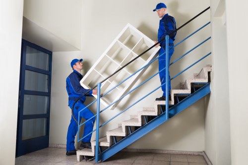 Removal team supporting a home move in Poplar