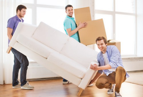 Local moving service helping with flat and office removals in Poplar