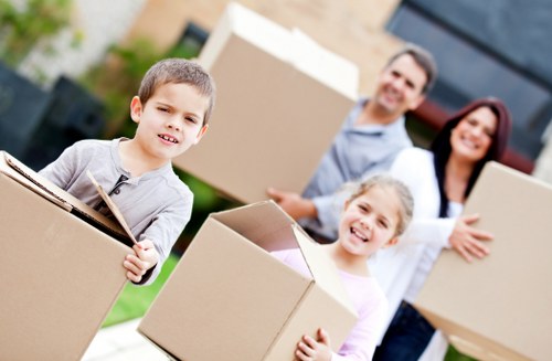 Local van service transporting furniture and boxes in East London