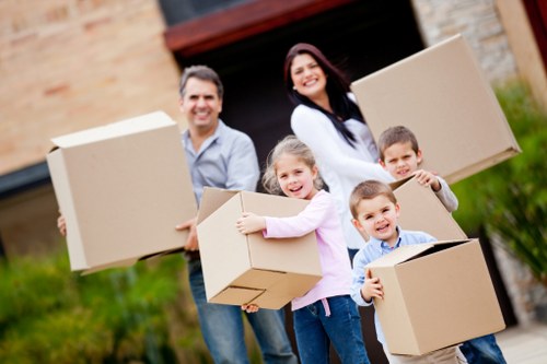 Removal company planning a move in Poplar