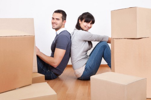 Transparent pricing for a Poplar house move in a busy residential area